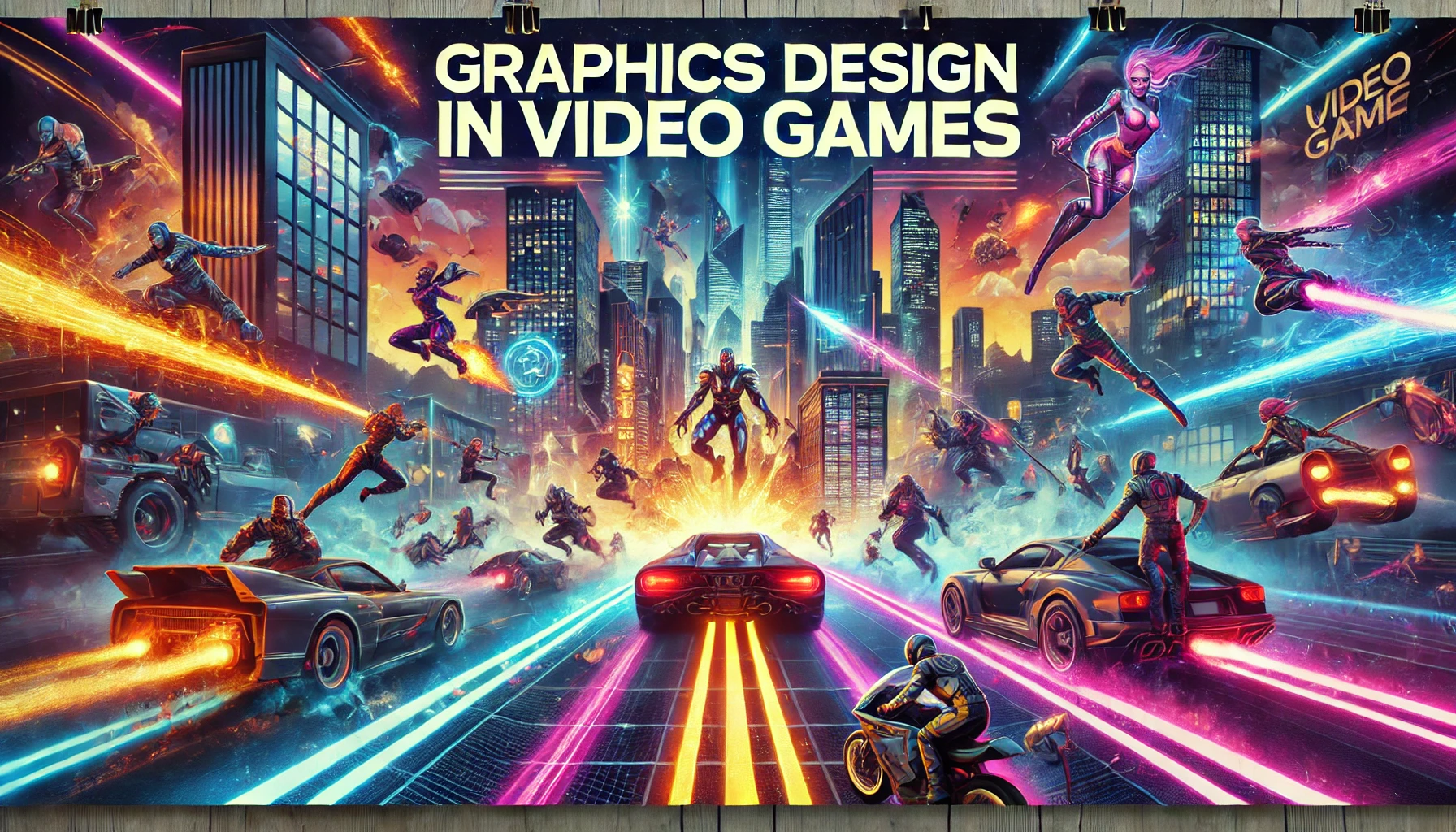 video game graphics design