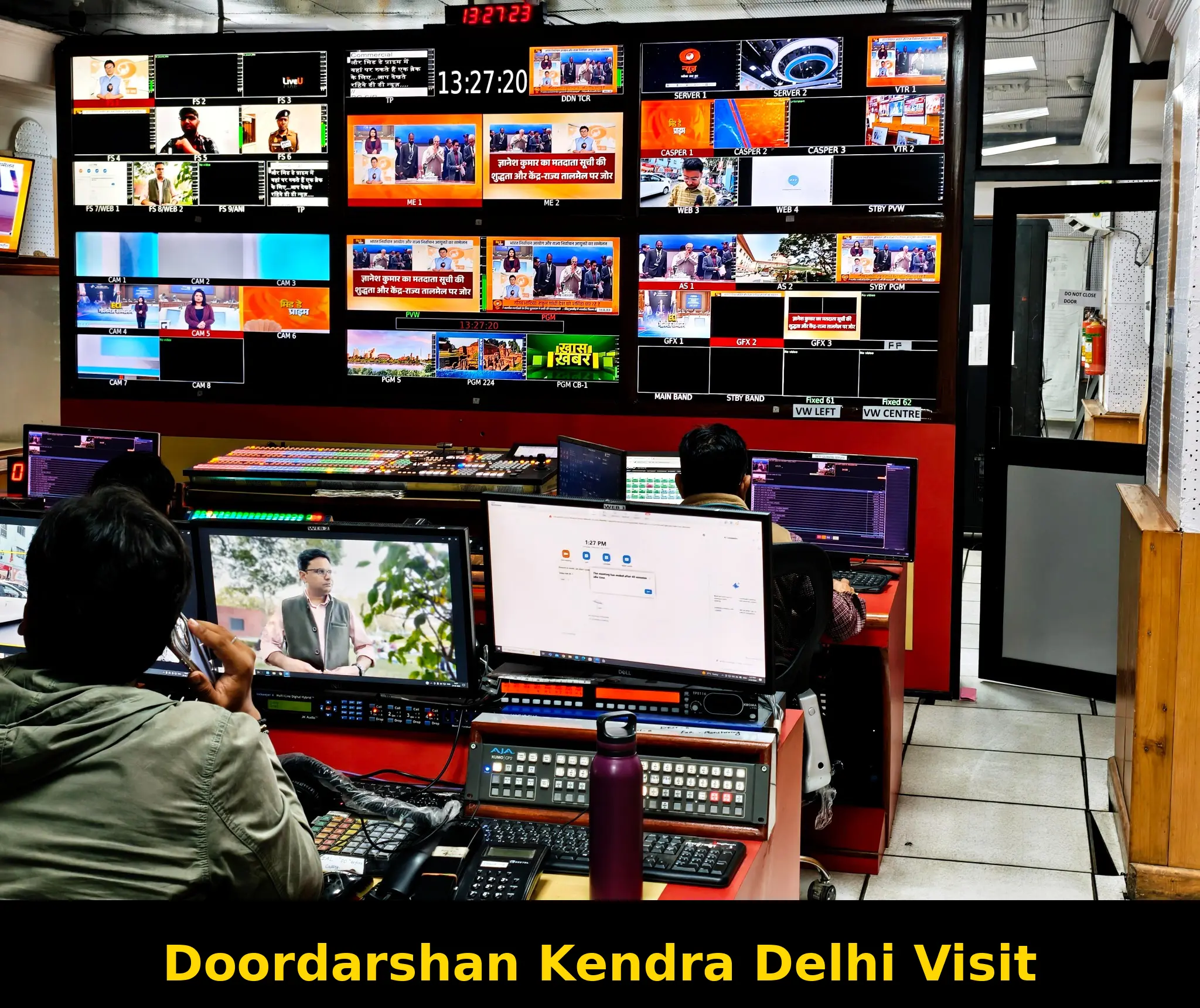 Doordarshan Kendra Delhi Visit