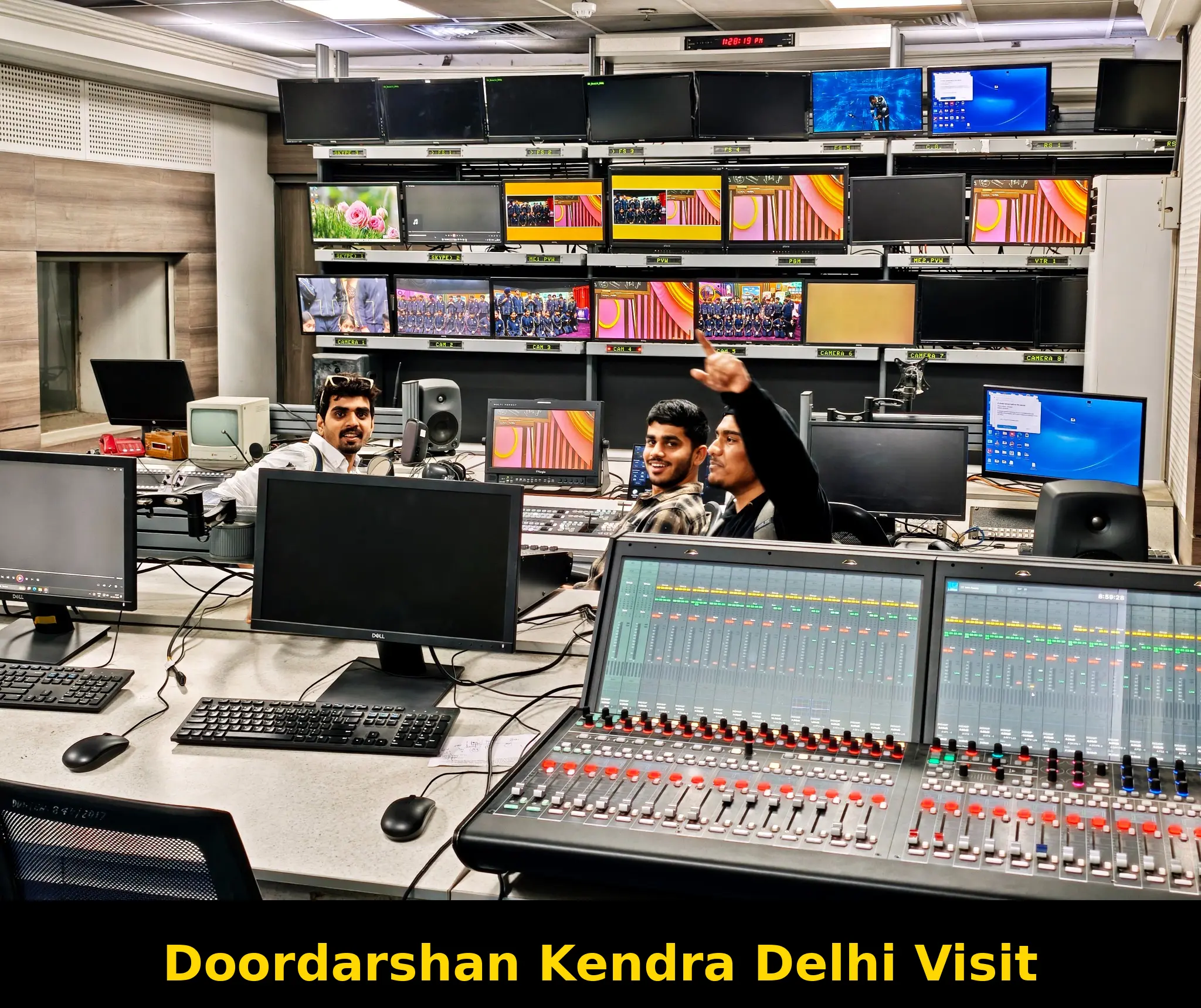 Maac Delhi Doordarshan Kendra Visit